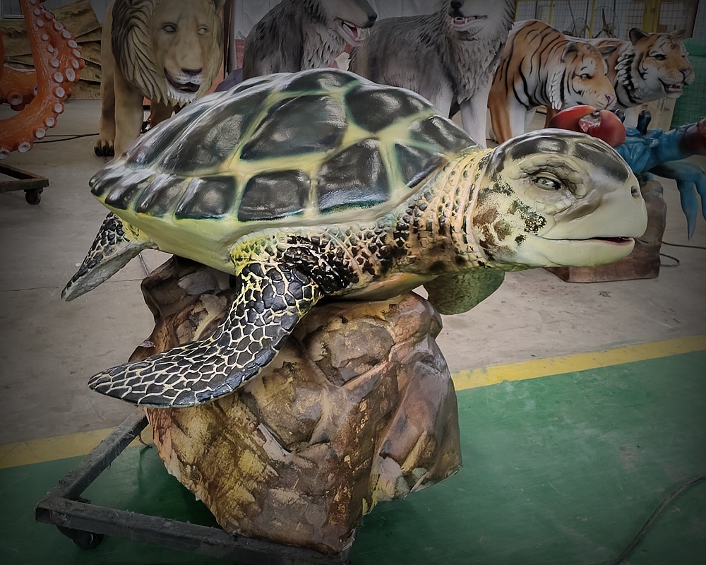 animatronic dinosaur band