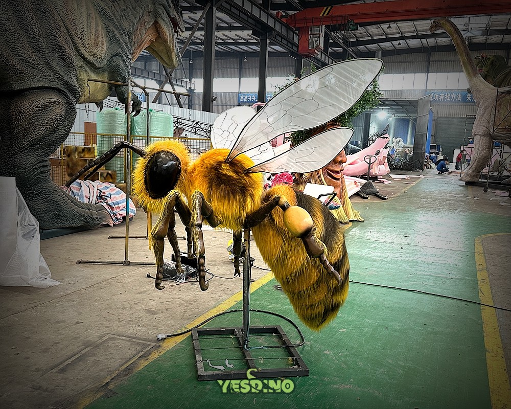 animatronic dinosaur band