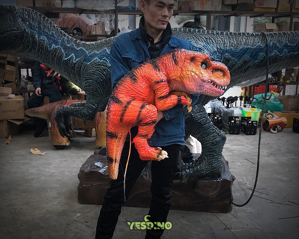 animatronic dinosaur band