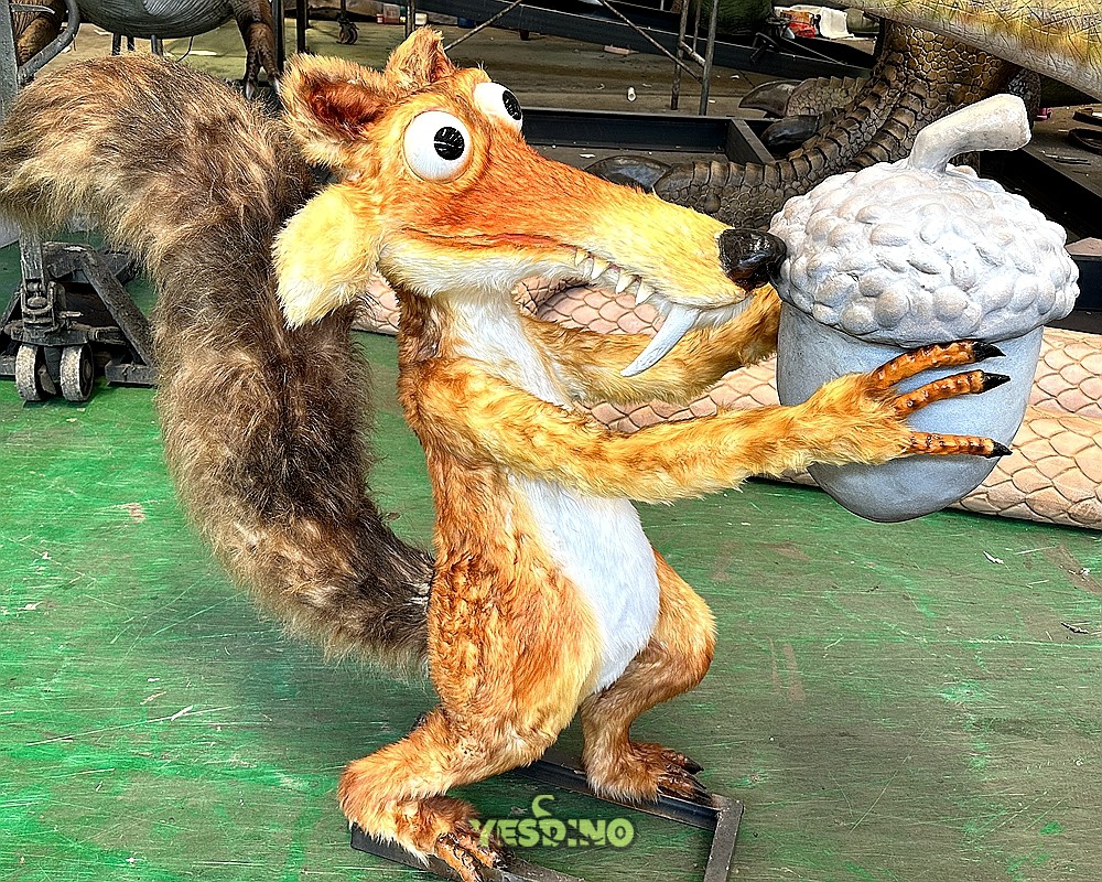 animatronic dinosaur band