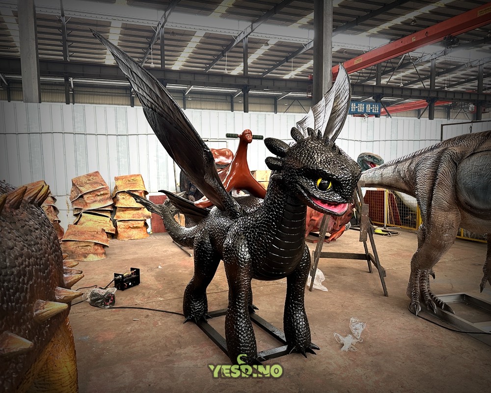 animatronic dinosaur band