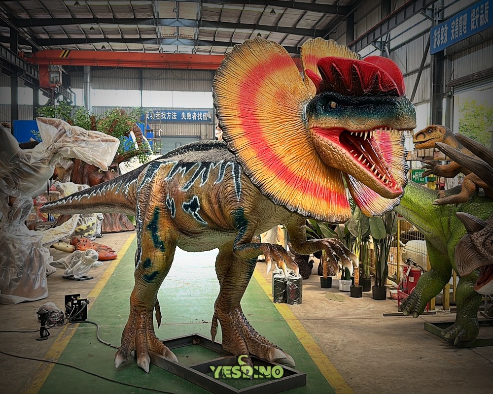 animatronic dinosaur band