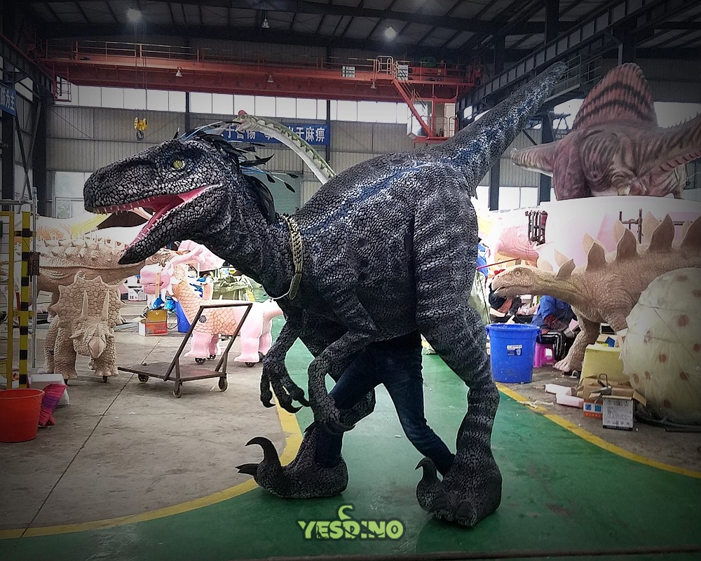 animatronic dinosaur band
