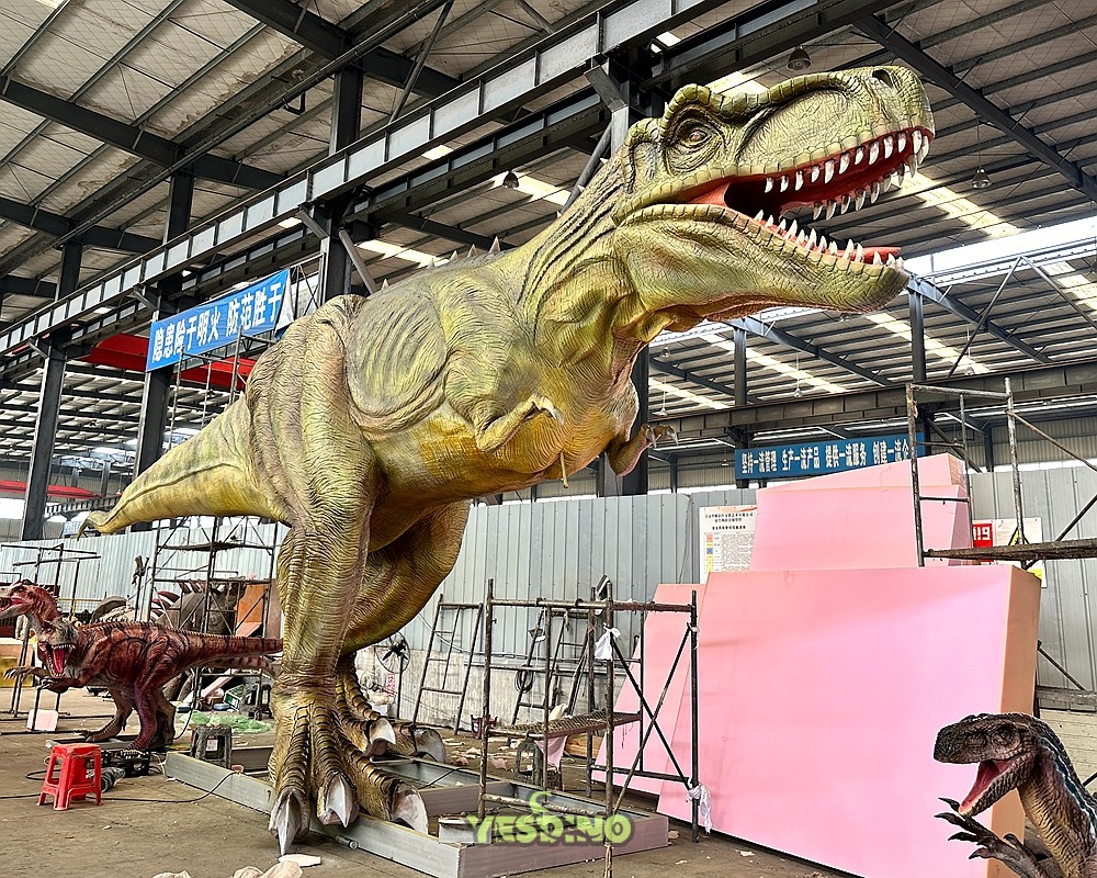 animatronic dinosaur band