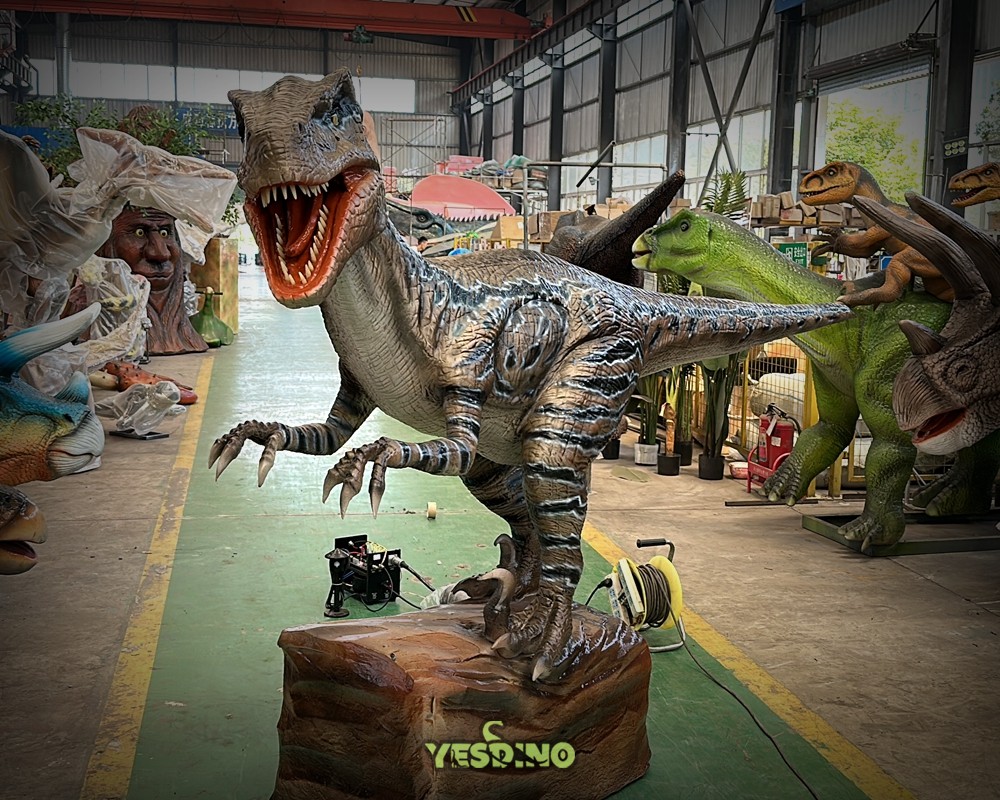 animatronic dinosaur band