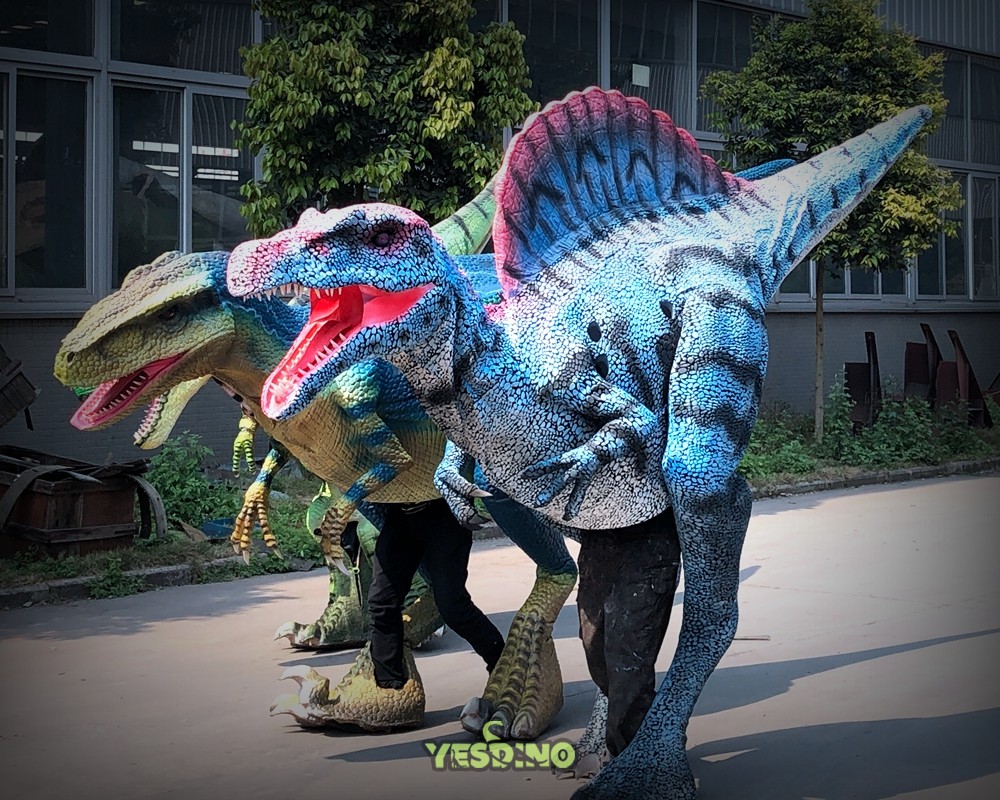 animatronic dinosaur band