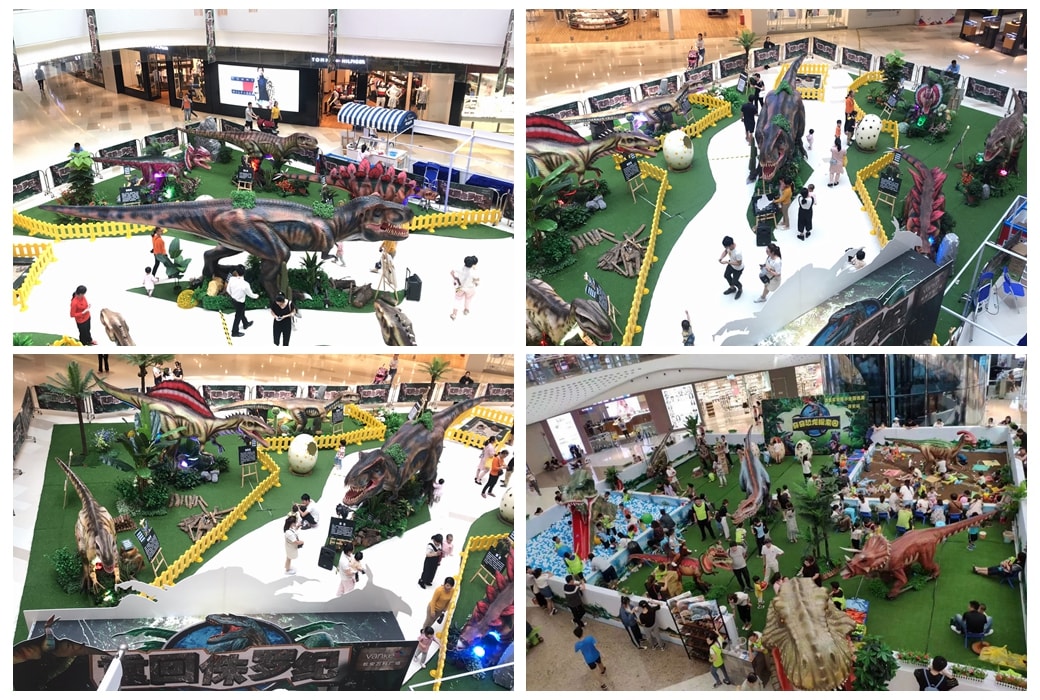Dinosaur Exhibition in Shopping Centers
