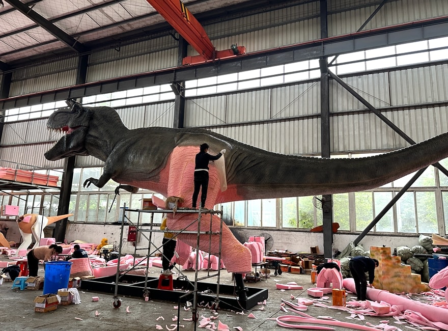 Apply a layer of mesh on the skin and then brush silicone.JPG