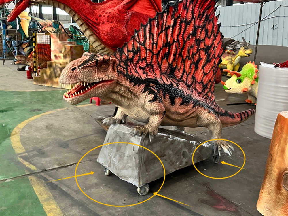 Adding Wheels to the Dinosaur Chassis Adding Wheels to the Dinosaur Chassis