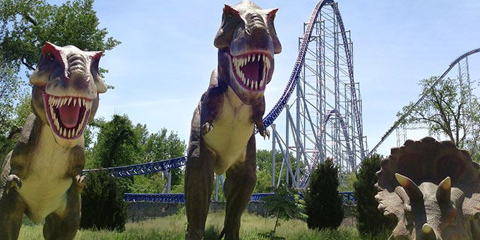 Dinosaur Exhibition in Shopping Centers