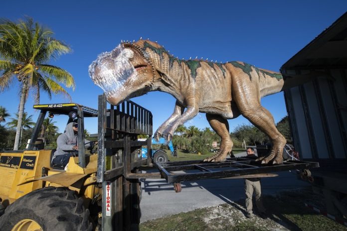 Dinosaur Exhibition in Shopping Centers