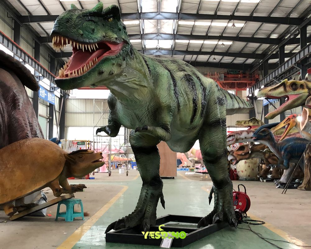 animatronic dinosaur band