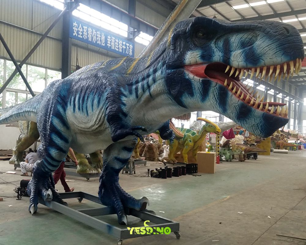 Lifelike Animatronic Tyrannosaurus for Park Exhibition