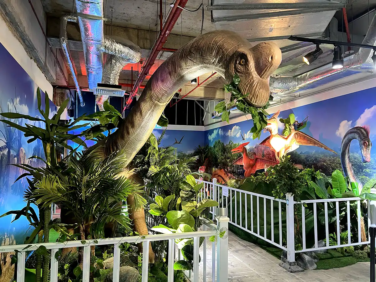 Dinosaur Exhibition in Shopping Centers
