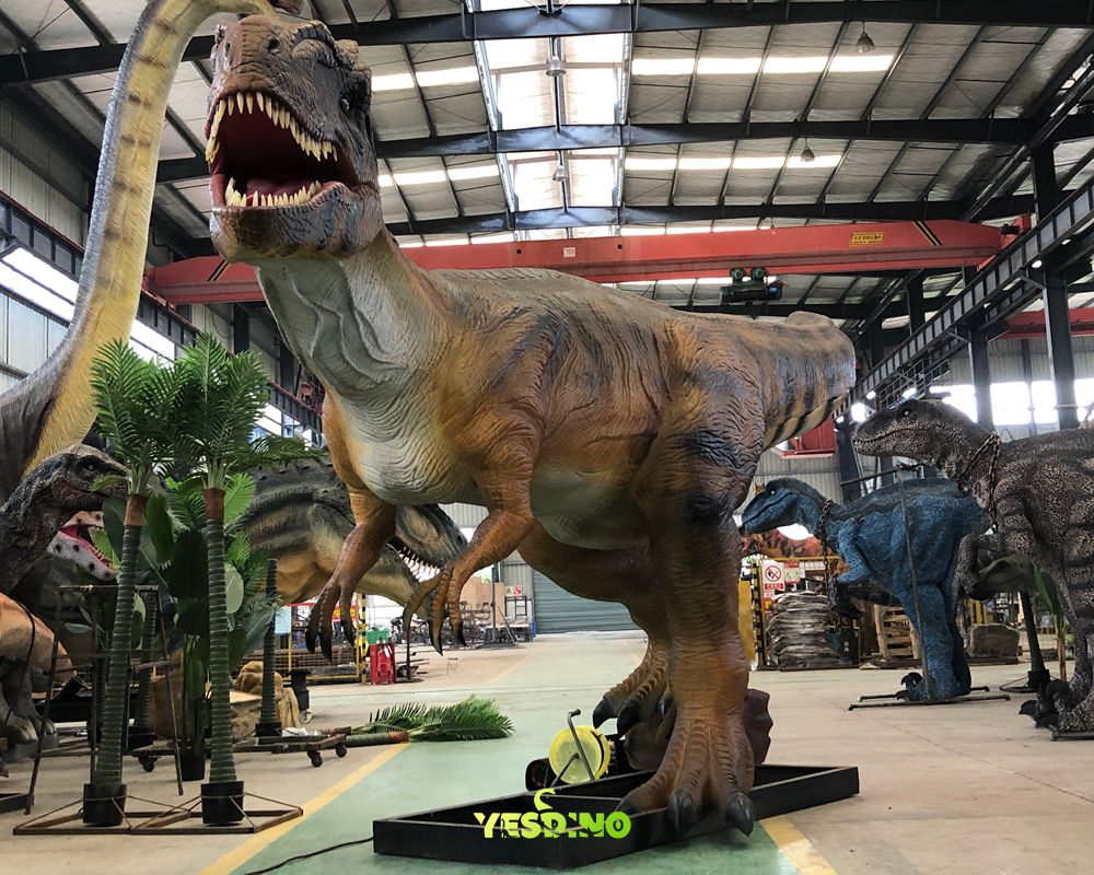 animatronic dinosaur band