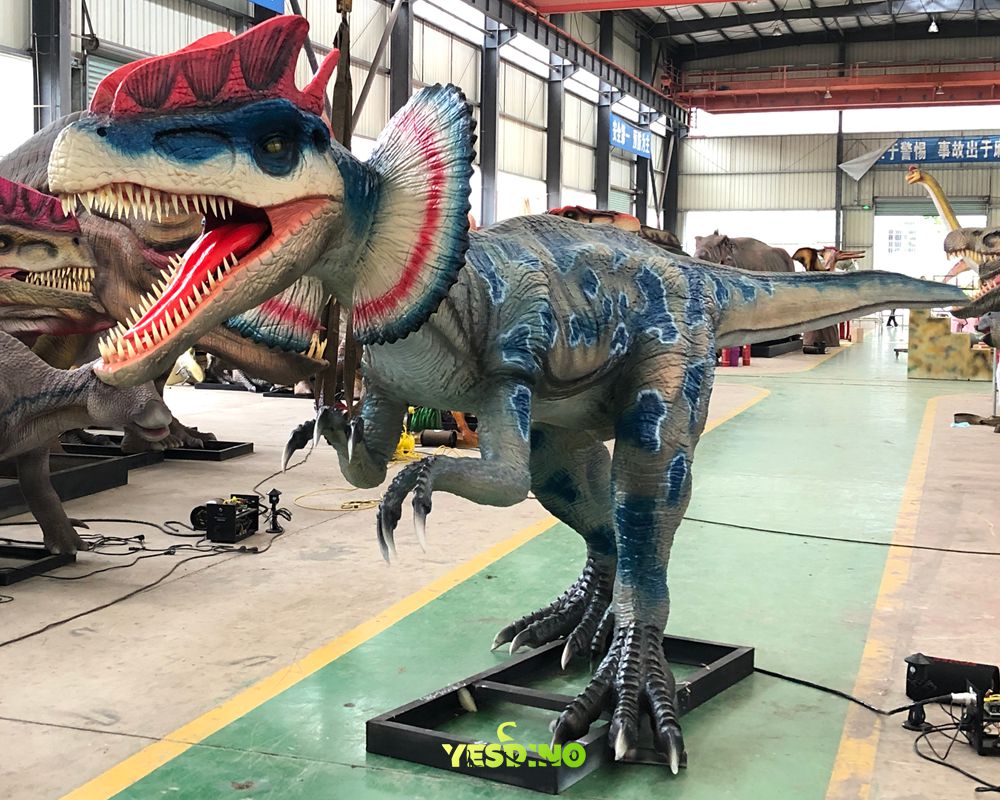 animatronic dinosaur band