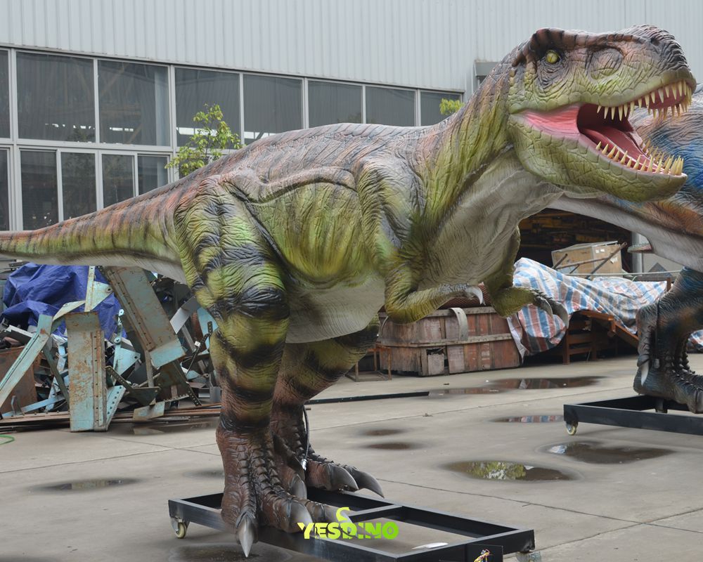 animatronic dinosaur band