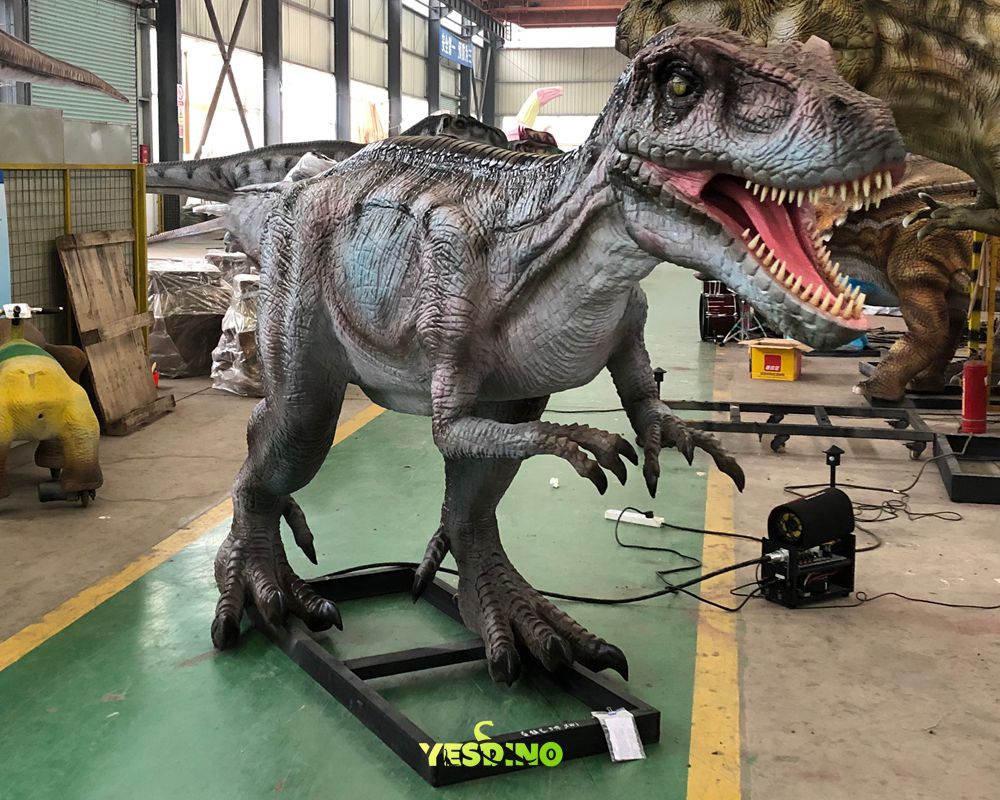 animatronic dinosaur band