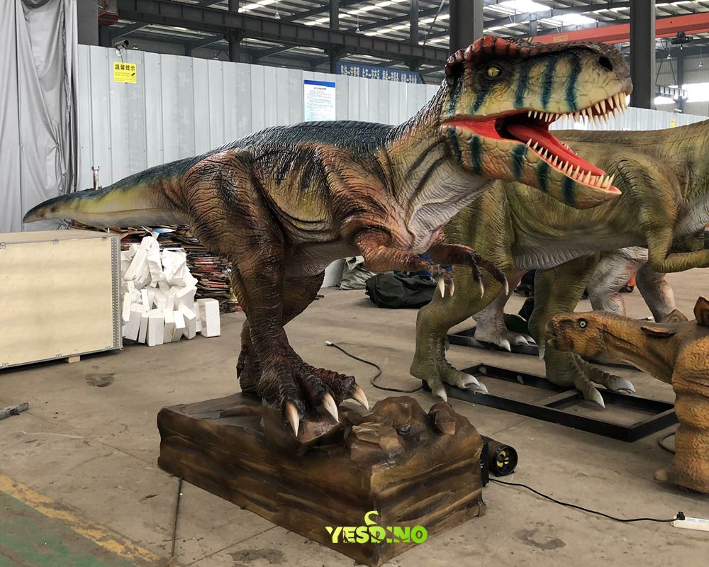 animatronic dinosaur band