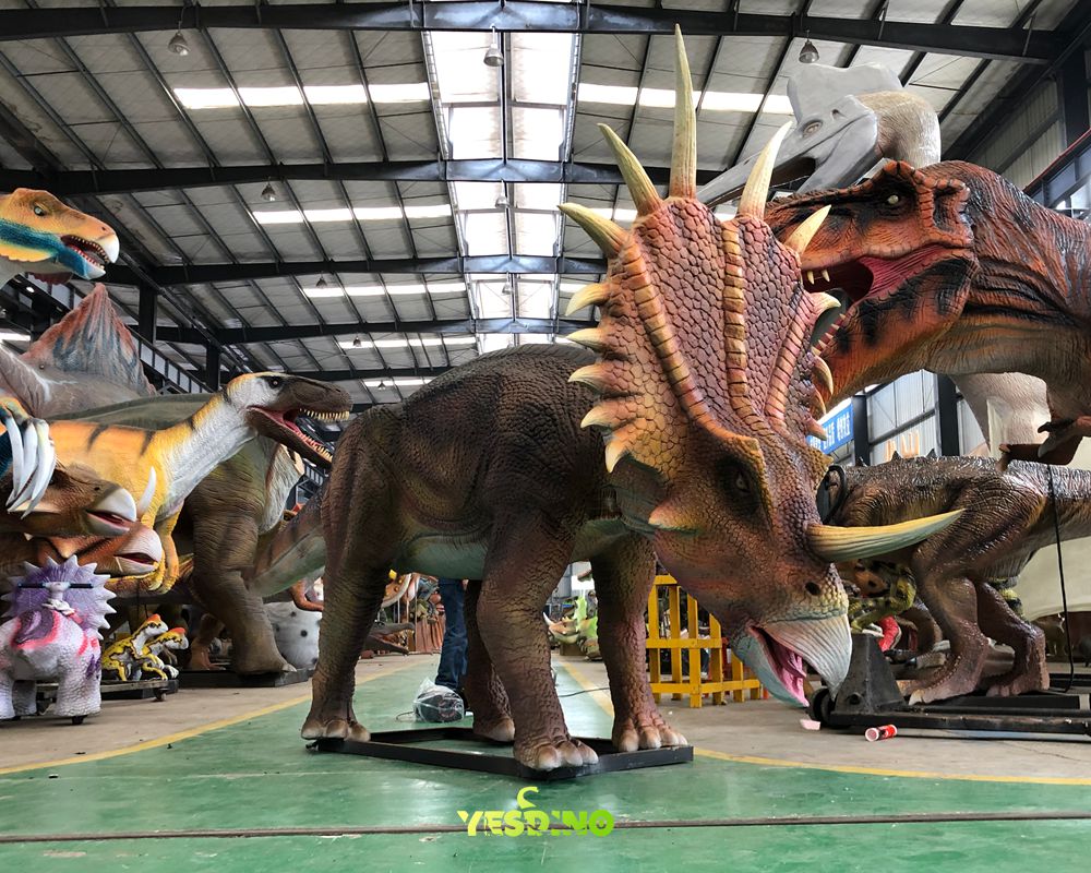 animatronic dinosaur band