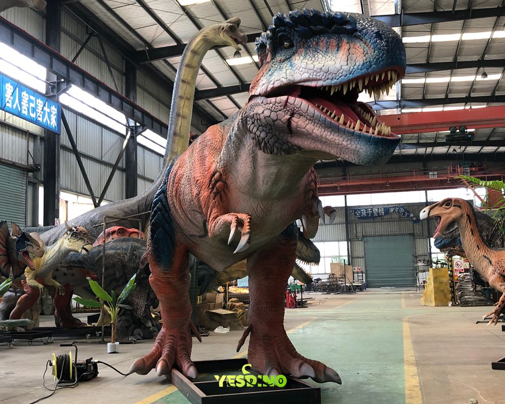 animatronic dinosaur band