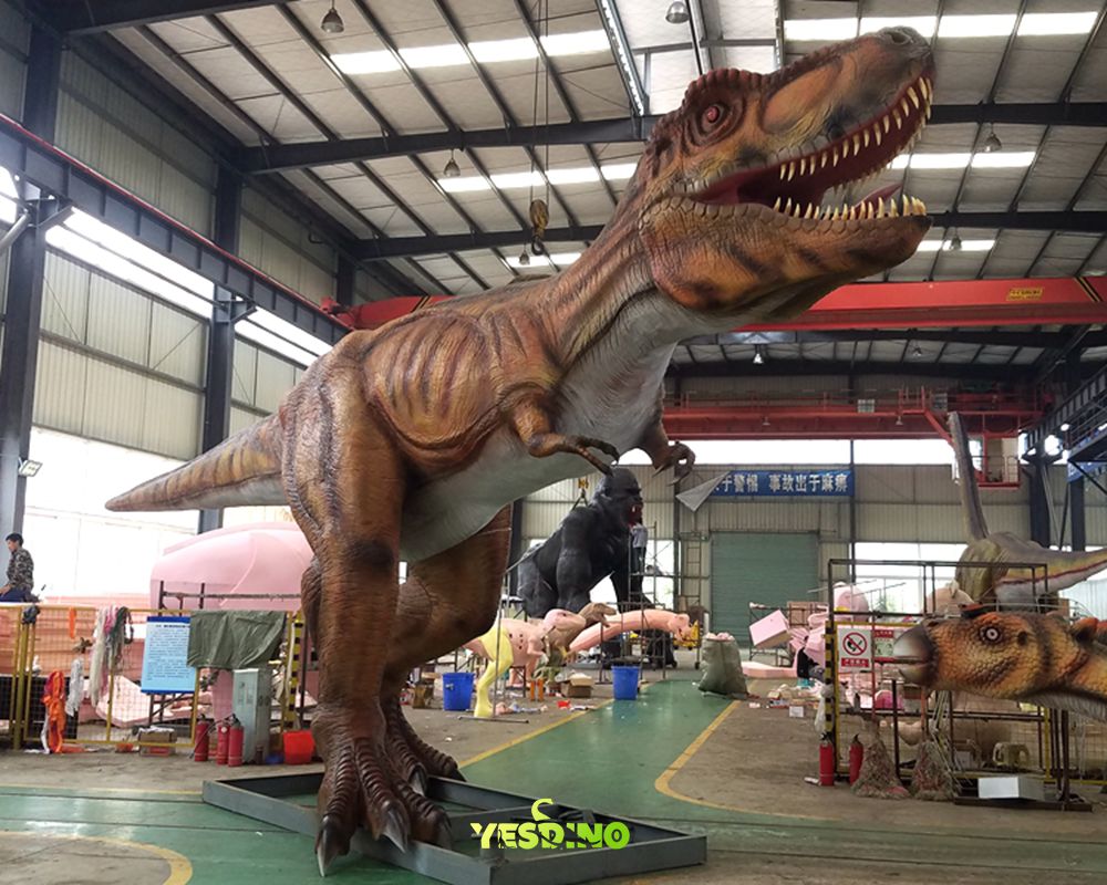 Animatronic T-rex Realistic Dinosaur Mod