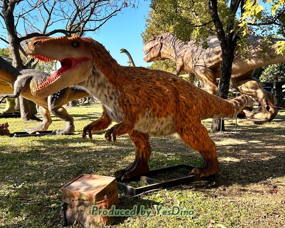 lifelike animatronic dinosaur for theme park.webp
