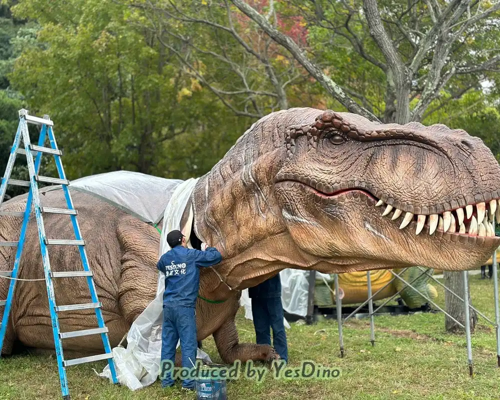 Large Dinosaur On-site Installation