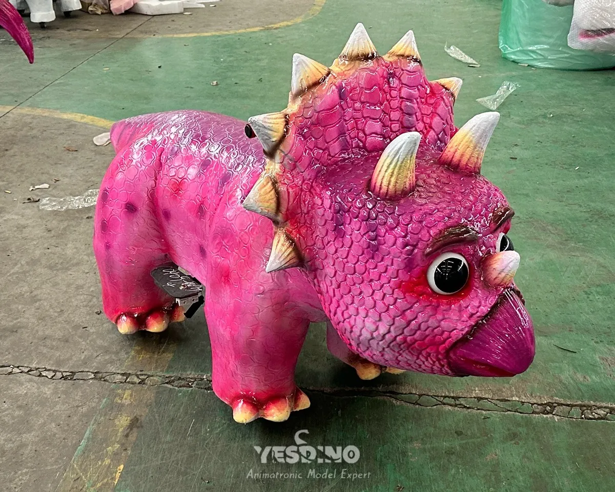 Triceratops Ride On Dinosaur, Coin-Operated