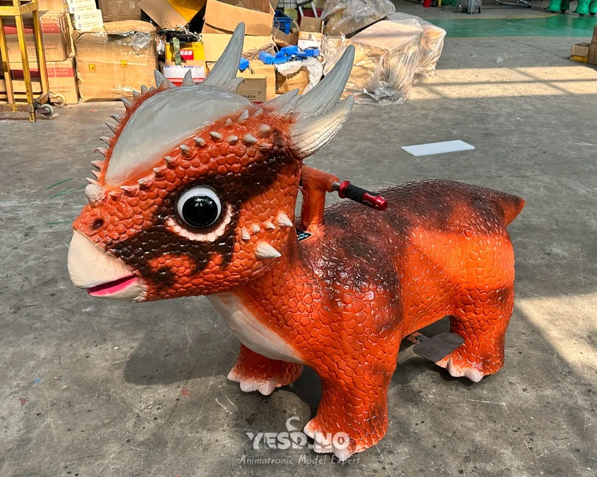 Pachycephalosaurus Ride Car, Coin-Operated