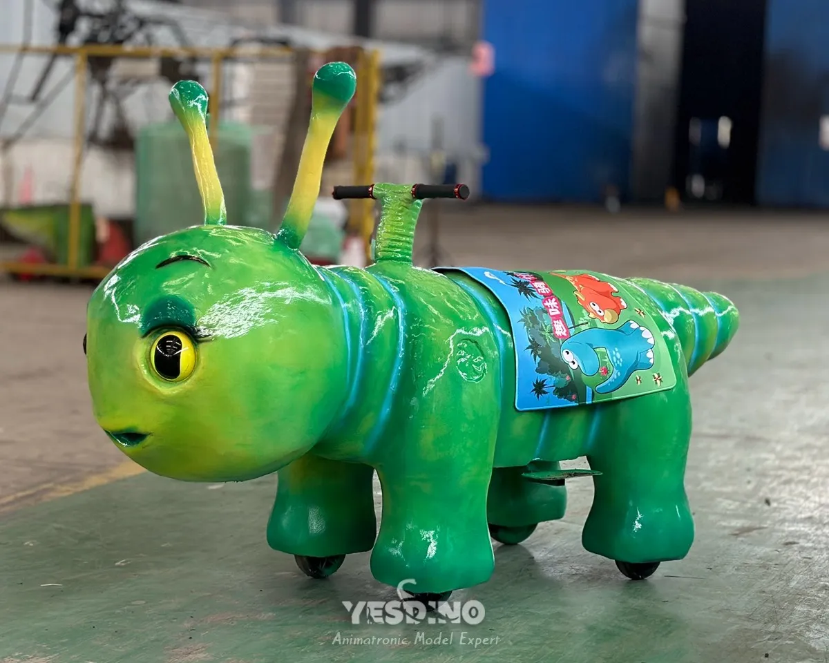 Animatronic Caterpillar Ride, Coin-Operated