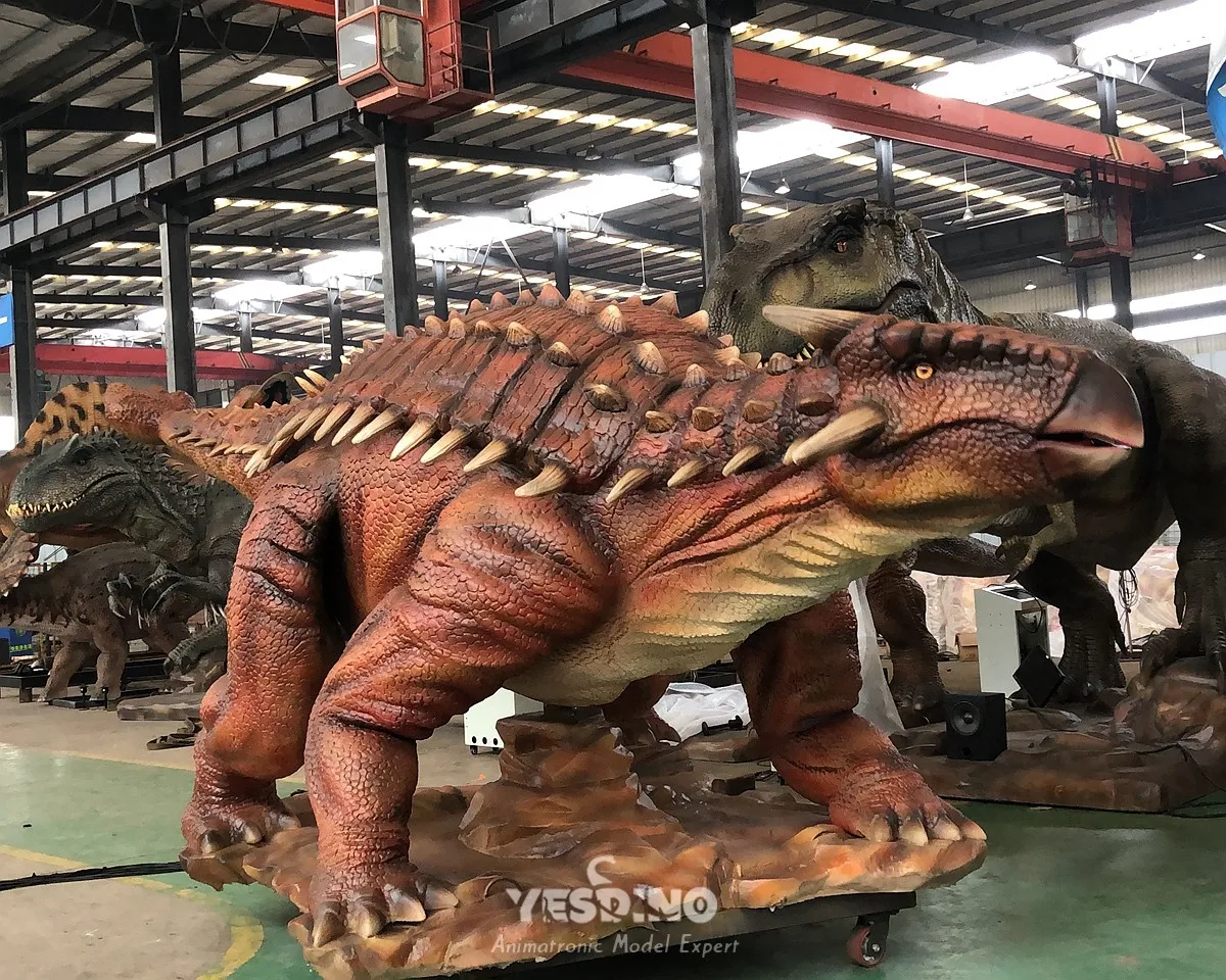 Animatronic Ankylosaurus
