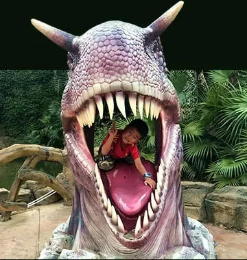 Fiberglass Sculptures - animatronic models manufactured by YESDINO