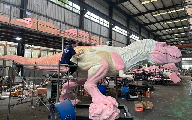 Step 4: skinning the costume in stretch silicone